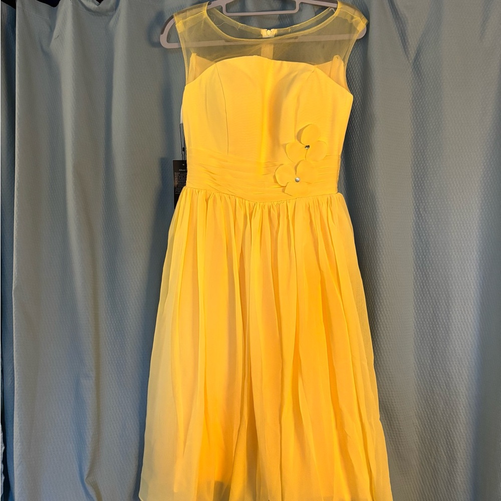 Elegant Yellow Prom/Homecoming Dress
